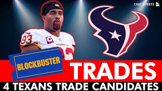 Houston Texans BLOCKBUSTER Trades That Could Happen This Season  NFL Trade Rumors [upl. by Isahella]