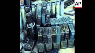 CUTS 13 10 80 IRAQI TROOPS DISPLAY CAPTURED IRANIAN WEAPONS [upl. by Howund146]