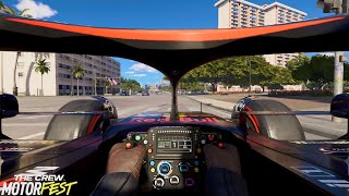 The Crew Motorfest  Red Bull RB18 F1 on City amp Free Roam Gameplay 4KPS5 [upl. by Annaoj98]