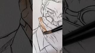 Drawing Nanami from JJK shorts anime art jjk nanami jujutsukaisen animeart drawing [upl. by Reniar717]