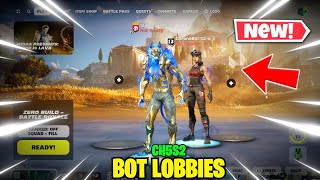 How To Get BOT LOBBIES In Fortnite Chapter 5 Season 2 Bot Lobby Tutorial WORKING [upl. by Charters]