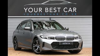 BMW 330E M Sport Auto 5dr  WALK AROUND VIDEO  4K [upl. by Carlynn]