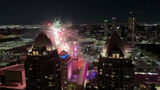 Canada Day Fireworks 2024 Mississauga Celebration Square 4K 🇨🇦 [upl. by Hattie]