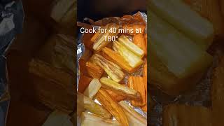 Honey roasted parsnips and carrots in the air fryer cooking food [upl. by Ez]