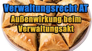 Außenwirkung beim Verwaltungsakt  Verwaltungsrecht AT 08 [upl. by Attelahs830]