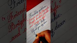 Neat cursive handwriting handwriting cursive calligraphy art [upl. by Ynohtnanhoj]