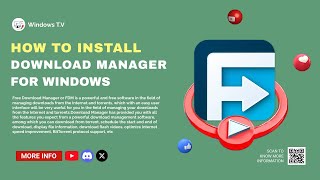 How to install Free Download Manager  Download management software [upl. by Alegnave]