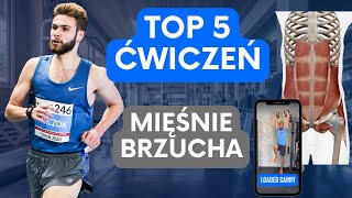 Mocny Brzuch Biegacza  5 Kluczowych Ćwiczeń [upl. by Attevaj]