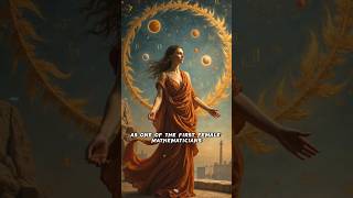 Egyptian mathematician and astronomer hypatia of Alexanderia history short maths astronomy fact [upl. by Onnem72]