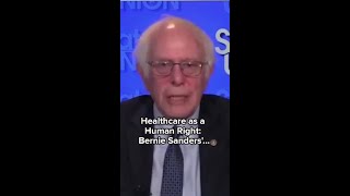 Healthcare as a Human Right Bernie Sanders Vision DonaldTrump Bernie Sanders [upl. by Frodeen]