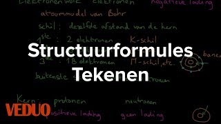 Structuurformules Tekenen  Moleculaire Stoffen  Veduo [upl. by Corsetti710]