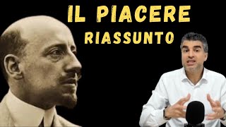 Gabriele dAnnunzio Il Piacere  Riassunto [upl. by Audres]