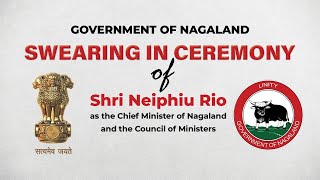 Swearingin Ceremony Government Of Nagaland [upl. by Glynda]