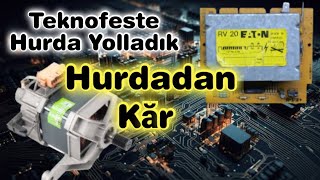 Teknofeste Hurda Gönderdik Hurdalardan Para Kazanma Universal Motor Tork Kartı [upl. by Vinia]