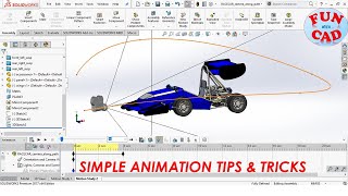 CAMERA along PATH and EXPLODED VIEW  SolidWORKS Animation Tutorial  Basic Motion Study tutorial [upl. by Mabelle]