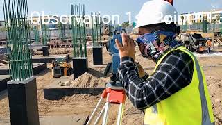 Resection Sokkia FX series how to resection by using sokkia FX series total station [upl. by Nnaul253]