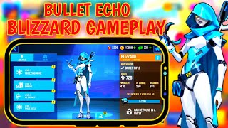 BULLET ECHO ULTIMATE LEVEL BLIZZARD GAMEPLAY  BLIZZARD HERO FREE [upl. by Tenahs]