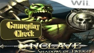 Enclave Shadows of Twilight Nintendo Wii GameplayCheck [upl. by Nisay111]