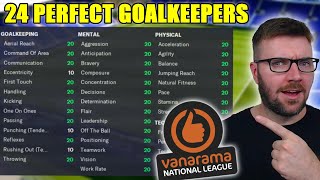 A PERFECT Goalkeeper at Every Vanarama National Team  FM23 Experiment [upl. by Hareehahs]