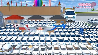 Sakura All white colour cars collection at UMART 🚔🤯😱✅ sakuraschoolsimulator ll Ep90 ll🚒🚔🤯😱✅✅ [upl. by Lodie]