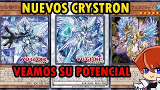 Nueva Cartas Crystron Veamos Su Potencial ¿Halqifibrax Regresa con Errata SUDA YuGiOh TeamSetoX [upl. by Boleslaw]