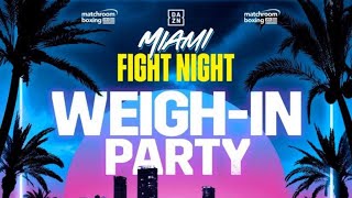 Jake Paul Vs AnEsonGib WEIGH IN Official Live Stream [upl. by Josee705]