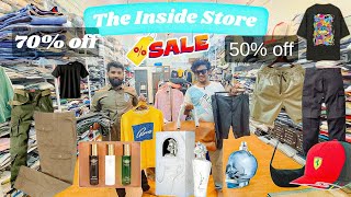 Original Branded Clothes Surplus Mumbai  Delivery All Over India  50to70 Off  The Inside Store [upl. by Hrutkay]