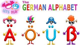 ALMANCA ALFABE  Learn german for kids  German Alphabet Song  German alphabet [upl. by Artenahs]