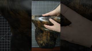 Unboxing Shell Cordovan leather Rocado MARBLED Black  apleathergoods [upl. by Sheffie]