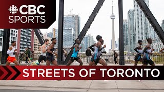 2023 Toronto Waterfront Marathon  CBC Sports [upl. by Trepur]