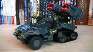 Halo Mega Bloks 97072 Covert Ops UNSC Wolverine Review [upl. by Dilks1]