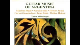 Victor Villadangos Guitar Music of Argentina Vol 1 Pujol Ayala Falú Heinze [upl. by Cirdet]