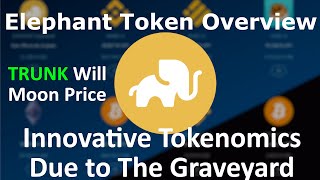 Elephant Token Overview  Innovative Burn Address Concept  Price Appreciation from TRUNK [upl. by Churchill975]