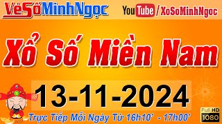 XSMN Minh Ngọc  Trực tiếp Xổ Số Miền Nam  KQXS Miền Nam ngày 13112024 KQXS Hôm Nay XSTT XSKT [upl. by Mutat686]