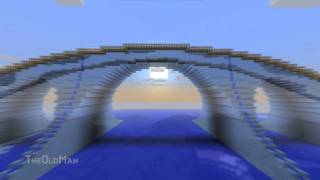 Minecraft Ice Bridge [upl. by Monie]