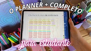 O Planner Perfeito para Estudante  Como Organizar Seus Estudos [upl. by Pittel]