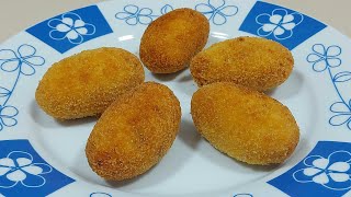 😋 CROQUETAS CASERAS EN 10 MINUTOS CON RESTOS DE POLLO 👌  BEATRIZ COCINA [upl. by Nagear]