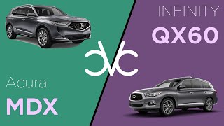 Infinity QX60 2020 vs Acura MDX 2022 [upl. by Seton]