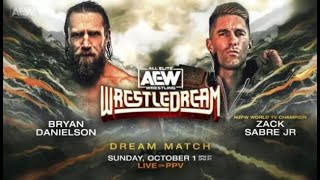 Highlights of Bryan Danielson vs Zack Sabre Jr at Wrestle Dream 2023 [upl. by Assilac693]