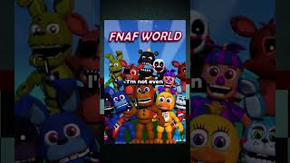 How many FNAF world animatronics are there fnaf [upl. by Seldon578]