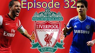 Liverpool Career Mode Episode 32 FIFA 14 NEXT GEN Walcott injured Ramires dives amp Barca keep Tello [upl. by Amaleta]