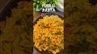 Fusilli Pasta Recipe youtubeshorts homemaderecipebyshweta shorts easyrecipe pastalover [upl. by Panthea]