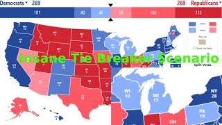 Too close to call Harris Retakes Blue Wall Crazy Tie Possibility Election Prediction [upl. by Peggy876]