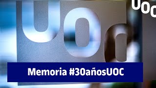 Memoria 30añosUOC [upl. by Ymmak]