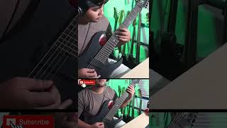 perjalanan pahlawan  Animals As Leaders  Monomyth guitar cover shorts AAL monomyth [upl. by Dalt950]