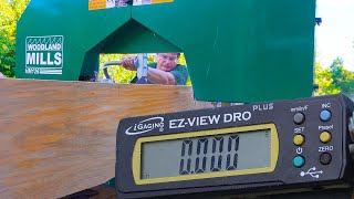 Improving The Woodland Mills HM126 Portable Sawmill with a Digital Readout  DRO [upl. by Baldridge207]