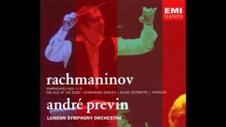 Rachmaninov Symphony n 1 in D minor Op 13 I Grave  Previn [upl. by Aitra]