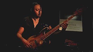 Linley Marthe bass solo at Jimmy Glass Jazz Bar 2016 [upl. by Bobbye]