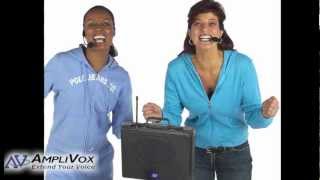 Wireless Audio Portable Buddy PA System from AmpliVox [upl. by Pik605]