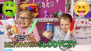 TEST DZIWNYCH SŁODYCZY [upl. by Dyal441]